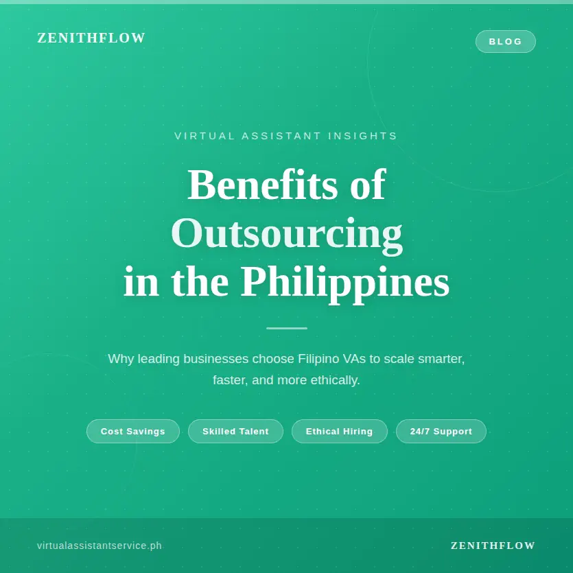 benefits of outsourcing in the Philippines